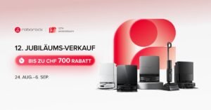 Roborock feiert 12-jähriges Jubiläum – bis zu 52 % Rabatt im offiziellen Online-Store